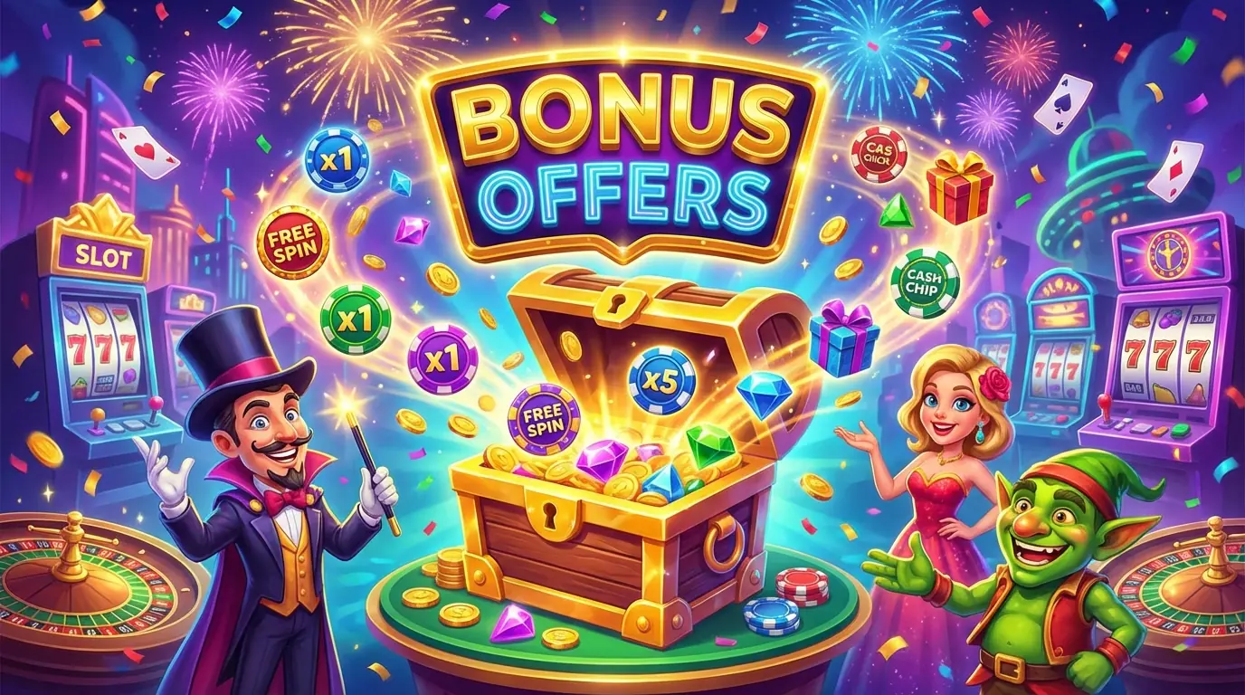 Slotnite casino bonustilbud